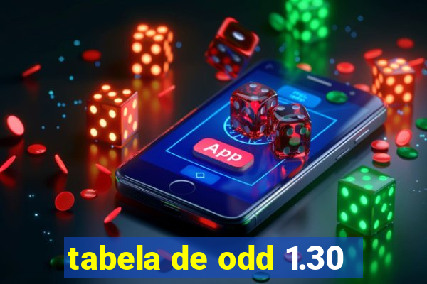 tabela de odd 1.30